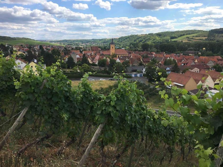 Ferienwohnung Weinbergsblick Optimale Stadtnaehe Ochsenfurt Exterior foto